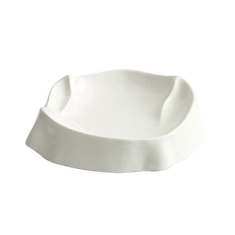 Dessert Plates Ceramic Special Shape Dessert Plate For Hotel Western Tableware