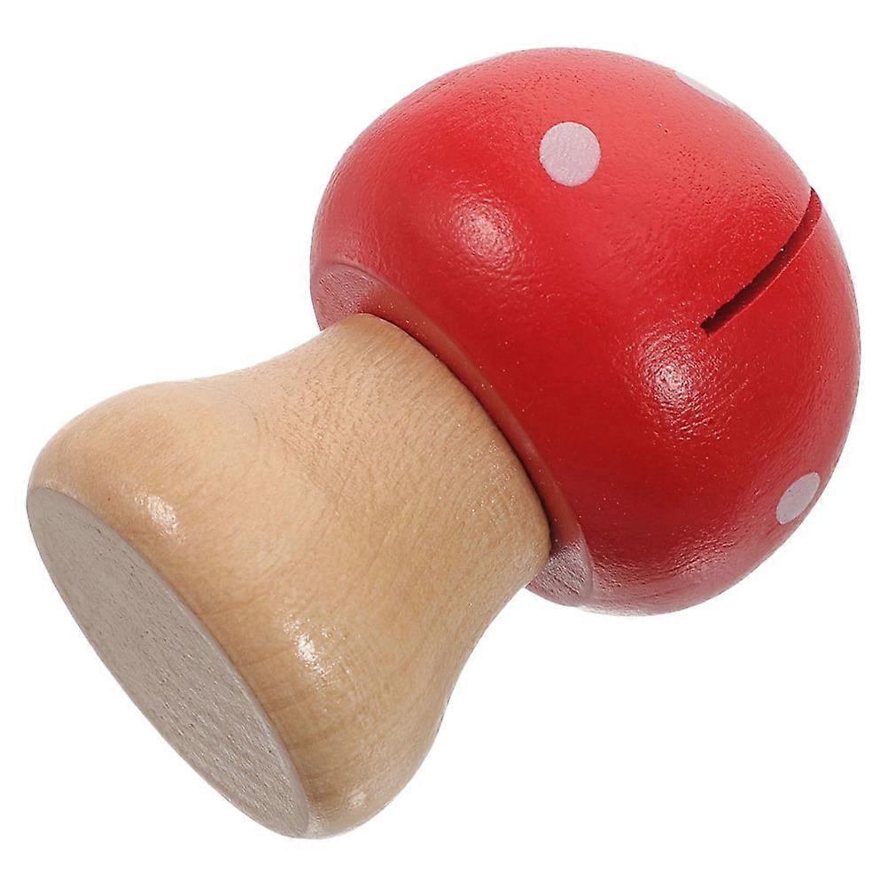 Wooden Mushroom Memo Clip for Desk Decor 3Pcs Photo and Note Organizer
