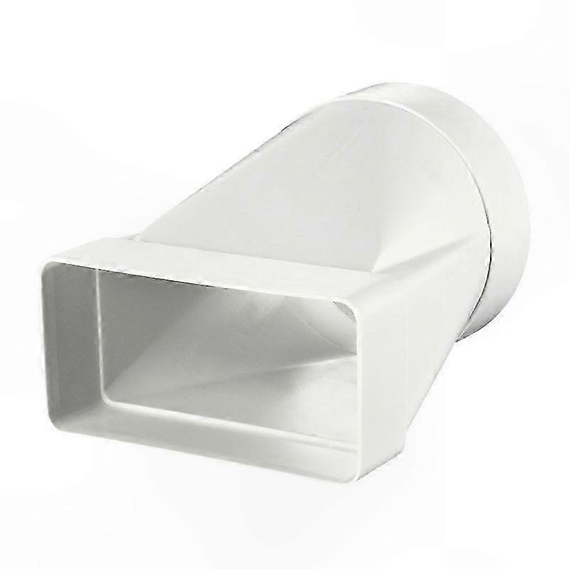 Rectangular & Round Connector 60x204mm 125mm Winflex Ventilation Duct