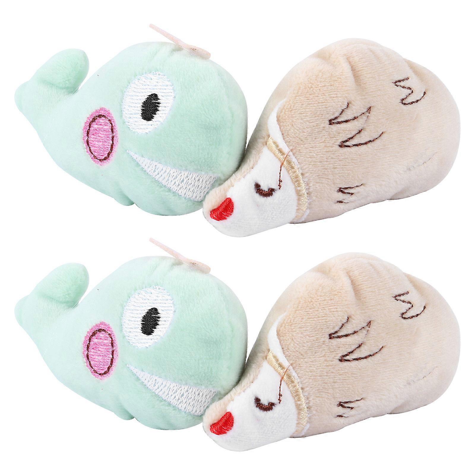 Plush Catnip Chew Toy For Adult Cats Entertaining Them During Indoor Playtime Assorted Color 8 Pcs