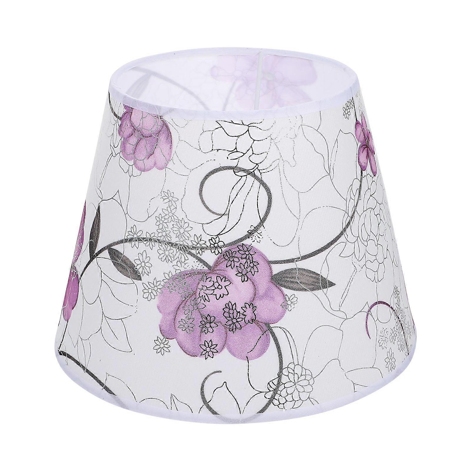 Violet E27 Screw-Mouth Lamp Shade for Floor Lamp 3 Pieces Set