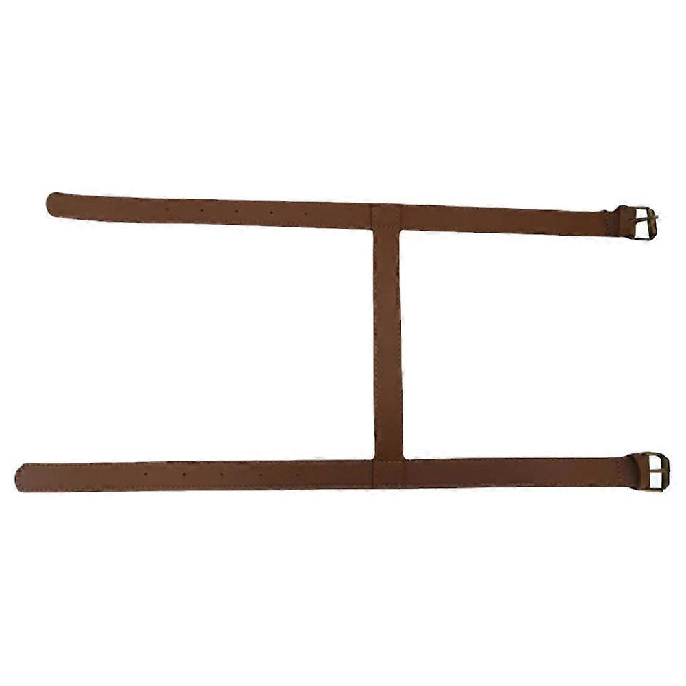 Durable Packing Straps 4Pcs Designed For Adults Securing Camping Supplies Adjustable Size 52X33X0.2CM Light Brown Color