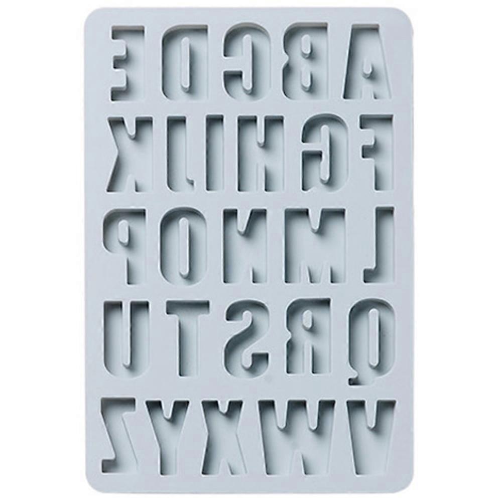 DIY Baking Tool For Guests And Children With Alphabet Shape Design Measuring 27.20X18.20X1.30Cm Easy To Clean Made Of Silicone 1Pcs