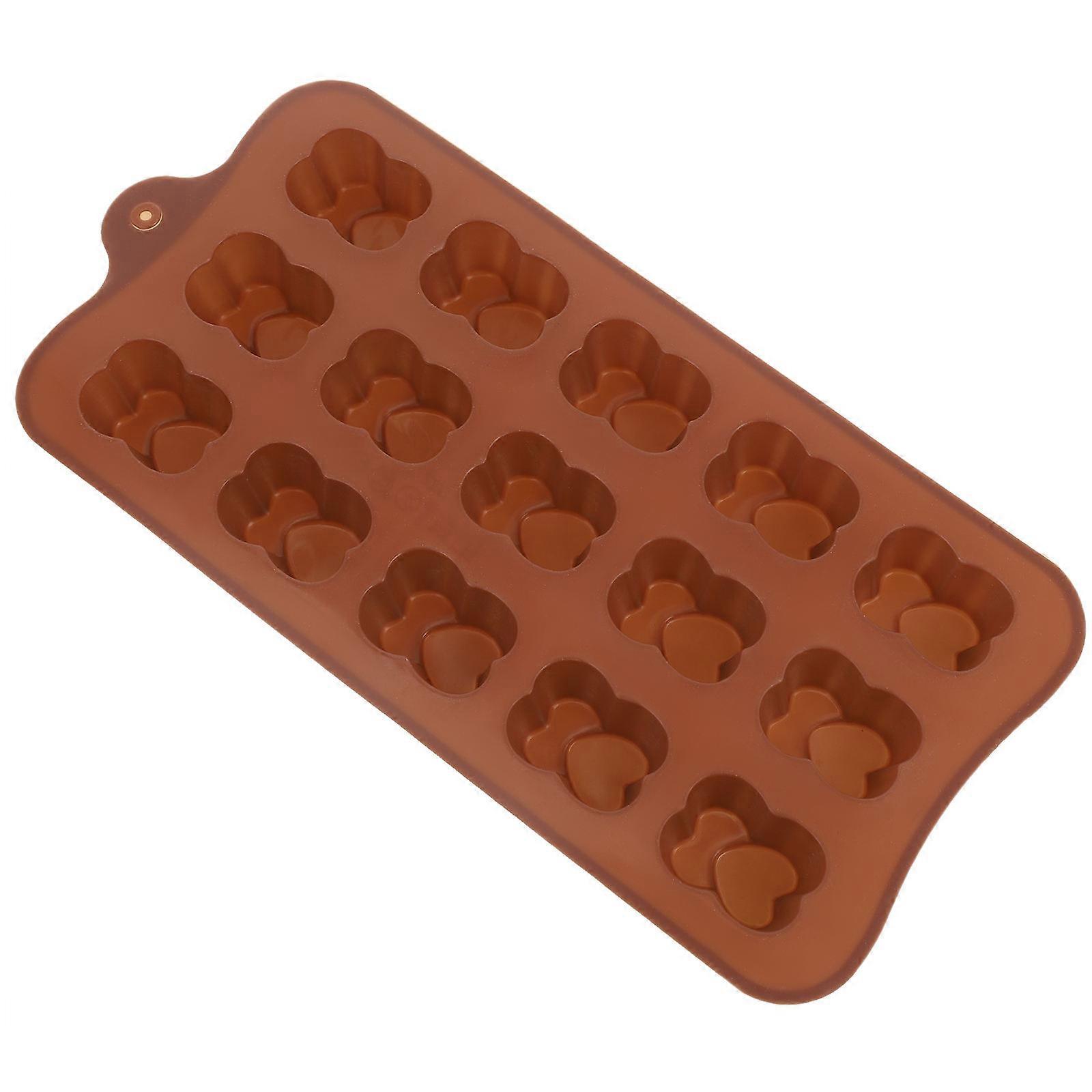 Rectangular Candy Mold 4Pcs Use For Professional Baking 21.5X10.5CM Easy Demold Certified