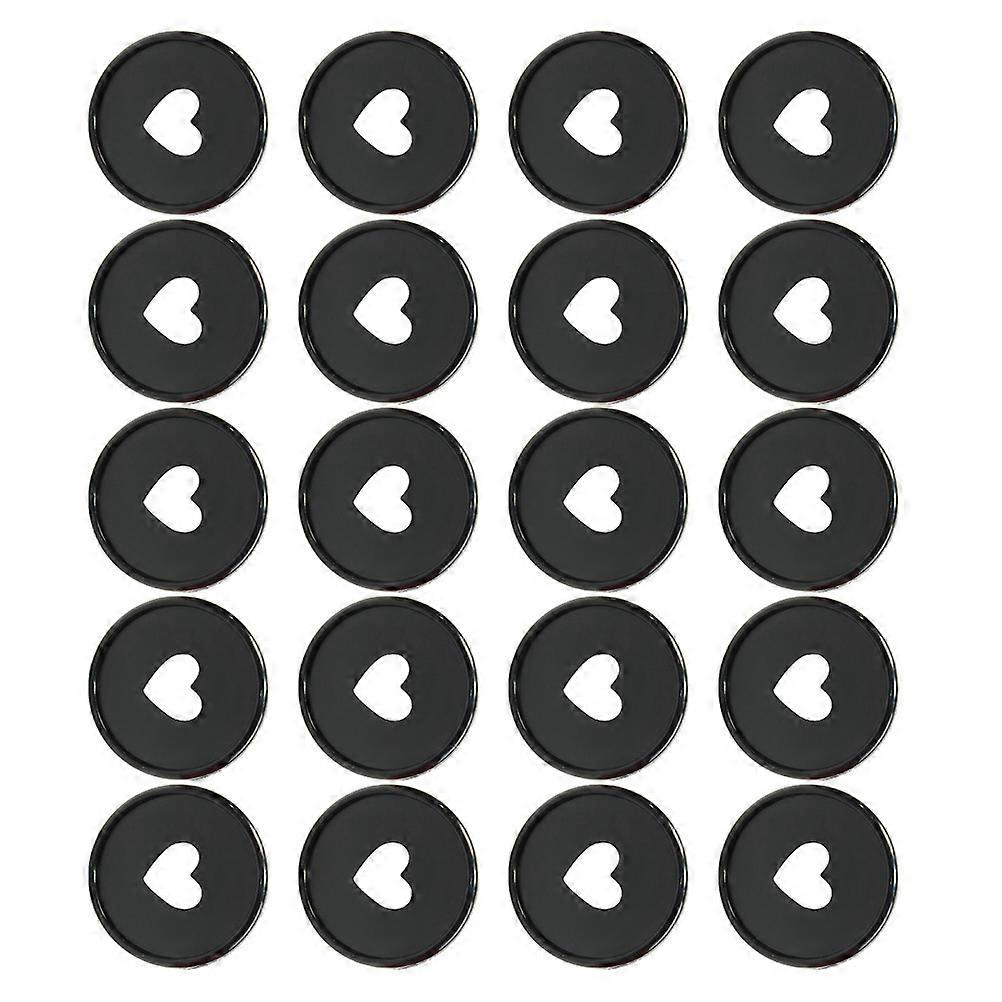 Planner Binding Rings Expansion Discs ABS Material Finish For Notebook Students Professionals Teachers 20Pcs