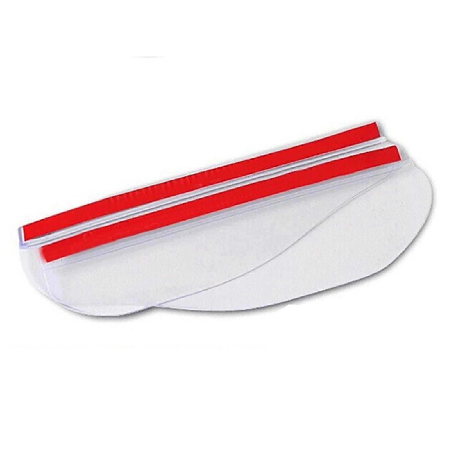 Car Side Mirror Rain Shield with 2Pcs Flexible PVC Boards