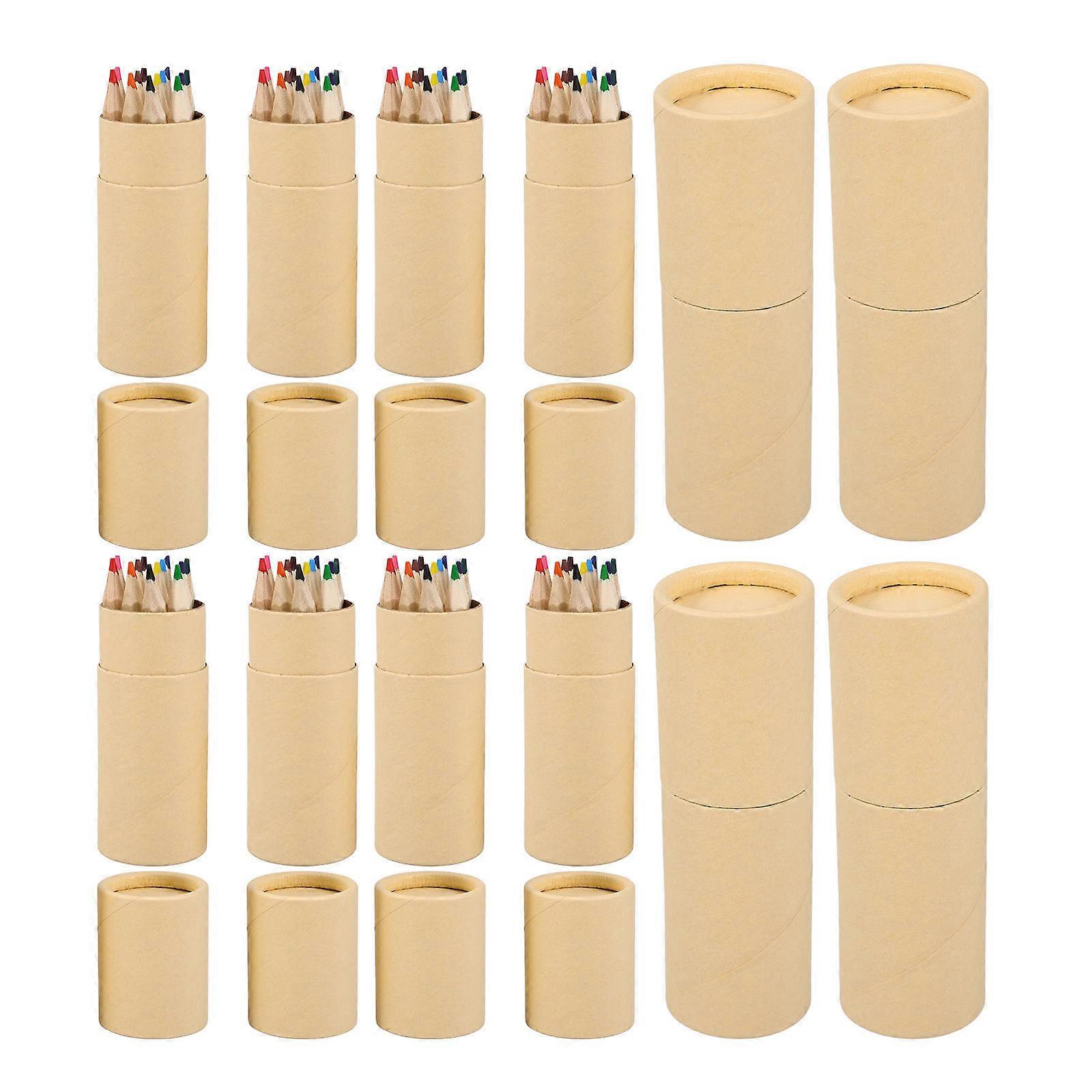 Wooden Color Pencils Student Sketch Pencils for Painting 24 Boxes