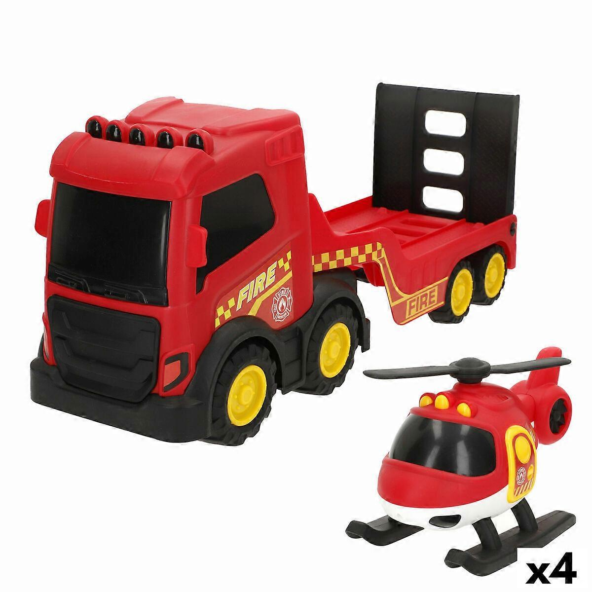 Fire engine Teamsterz 49 x 18 x 13 cm (4 pieces)