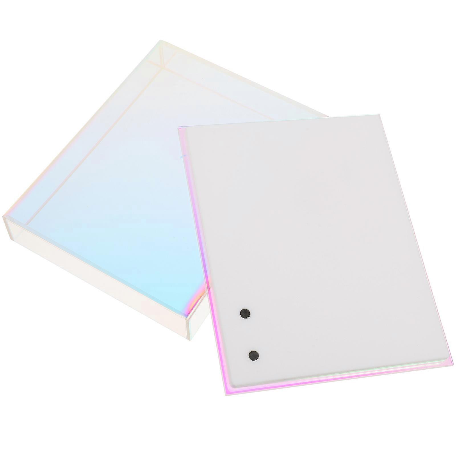 Eyelash Organizer Acrylic Case for False Eyelash Storage 4Pcs