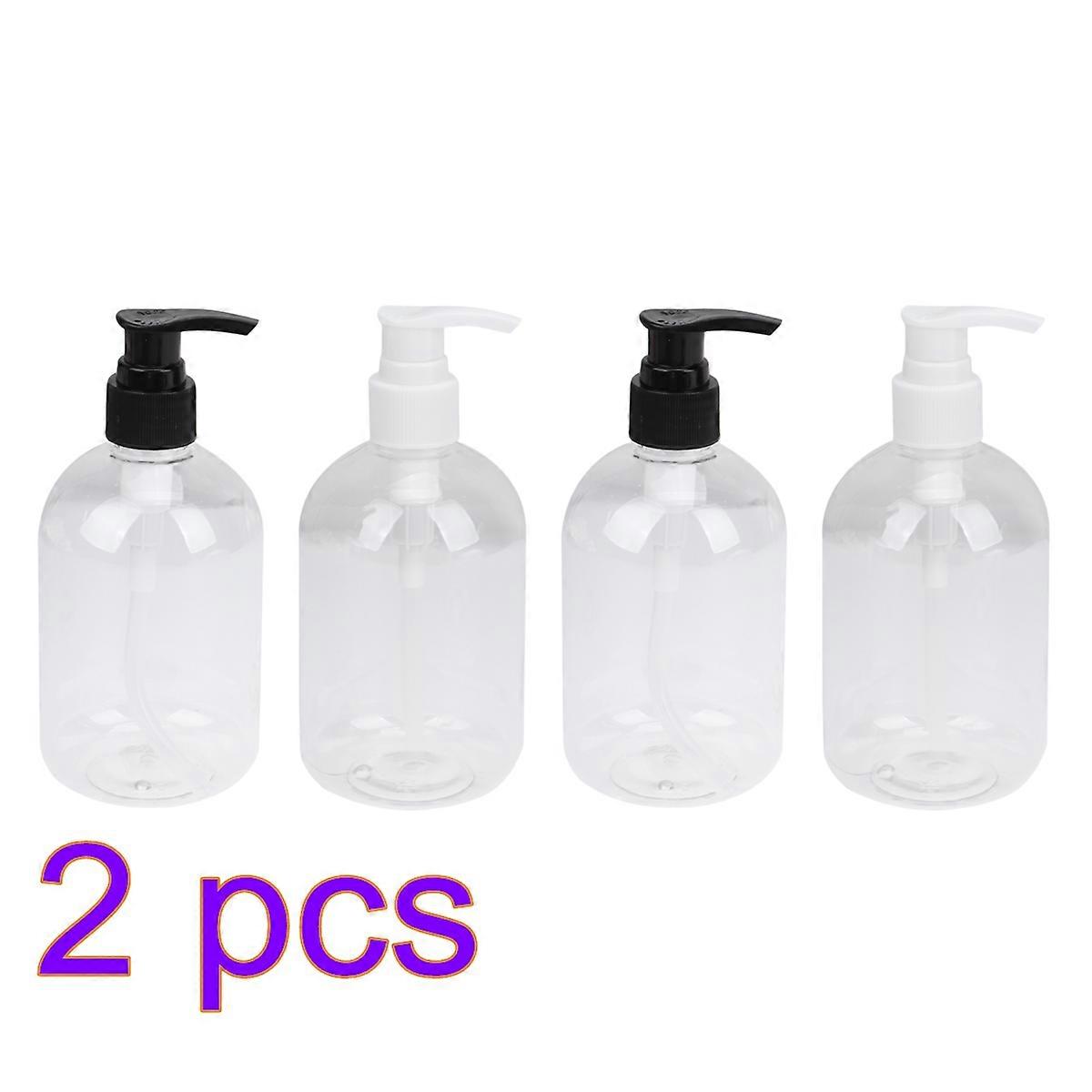 Assorted Color Lotion Bottles Practical Shower Gel Containers 8Pcs
