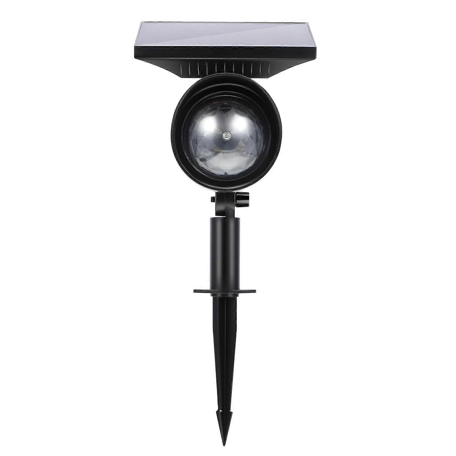 Projection Lamp Outdoor Solar Light Projector for Garden 3Pcs Multi-Color