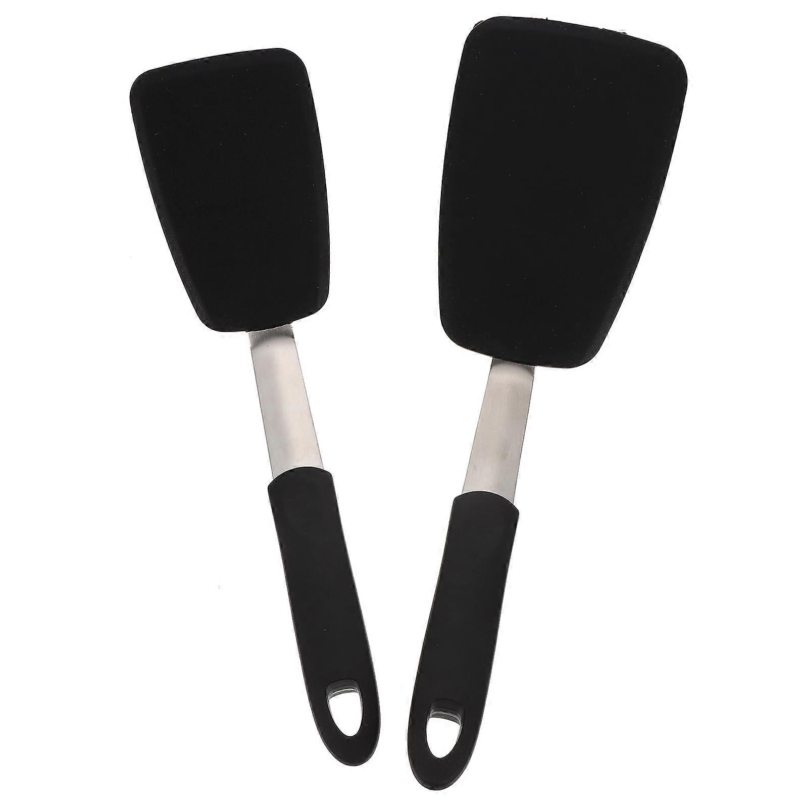Kitchen Gadget Multipurpose Cooking Spatulas for Kitchen 10Pcs Black