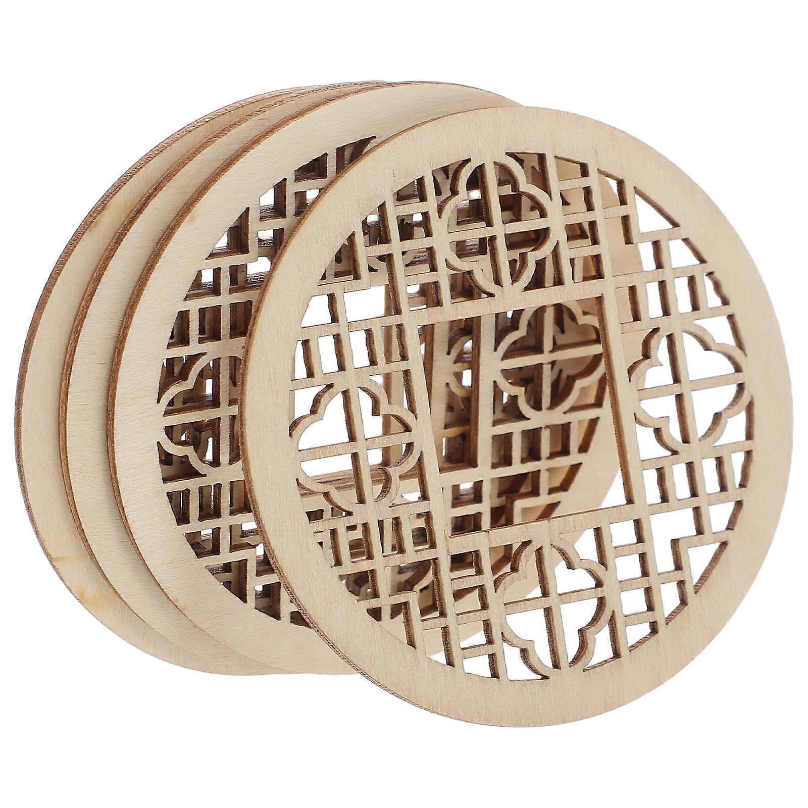 Mini Wooden Window 20Pcs Tiny Chinese Model Kits Ideal For Interior Decoration Skill Development And Creative Applications