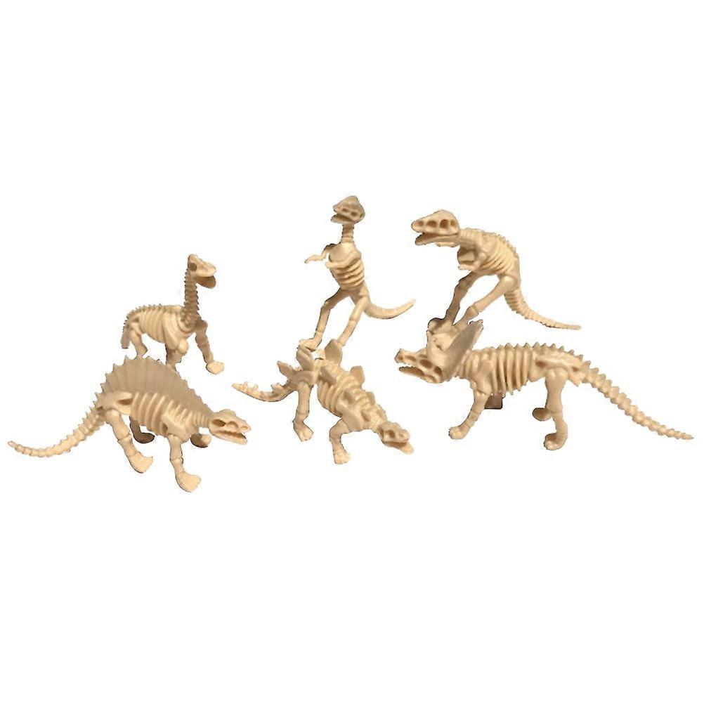 Kids Dinosaur Figures Plastic Dinosaur Skeleton Model 18Pcs Collection
