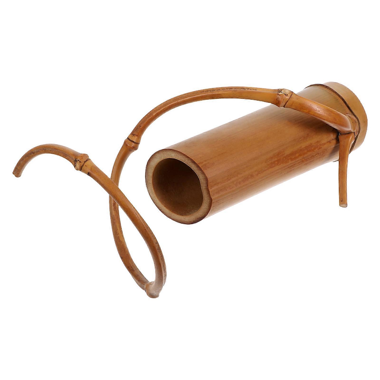 Floral Arrangement Bamboo Vase with Zen Inspired Design 3Pcs Set