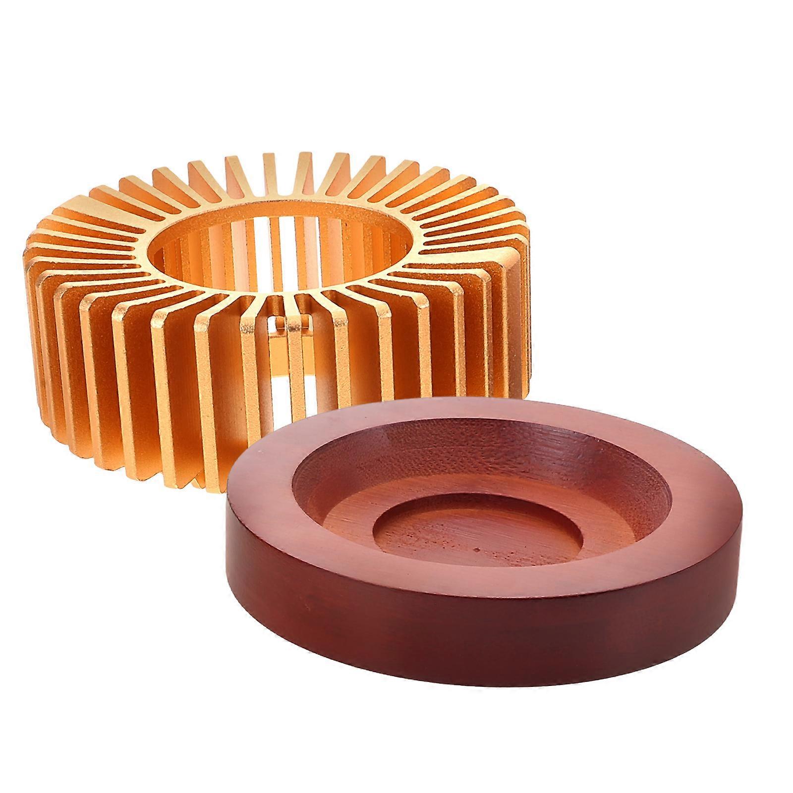 Household Metal Teapot Warmer for Tea Heating Multi-Functional 3Pcs