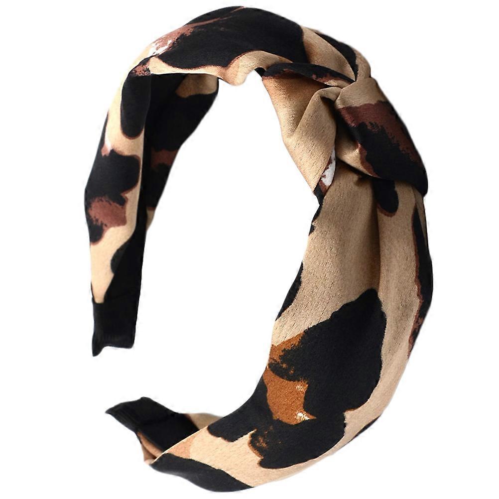 Leopard Prints Headbands Compact Headband for Daily Use 3Pcs