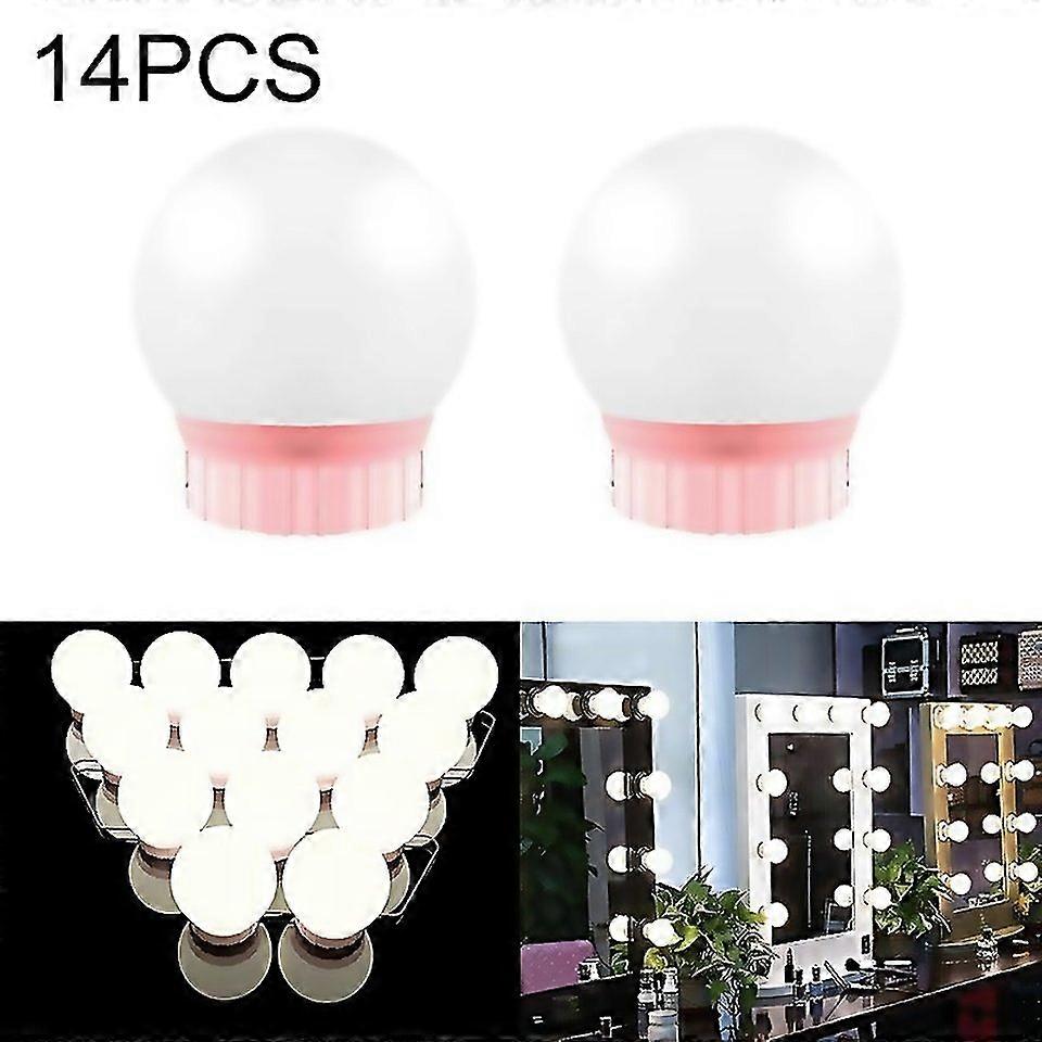 For Mirror Front Light Dimmable Makeup Mirror Usb Touch Control Light 14
