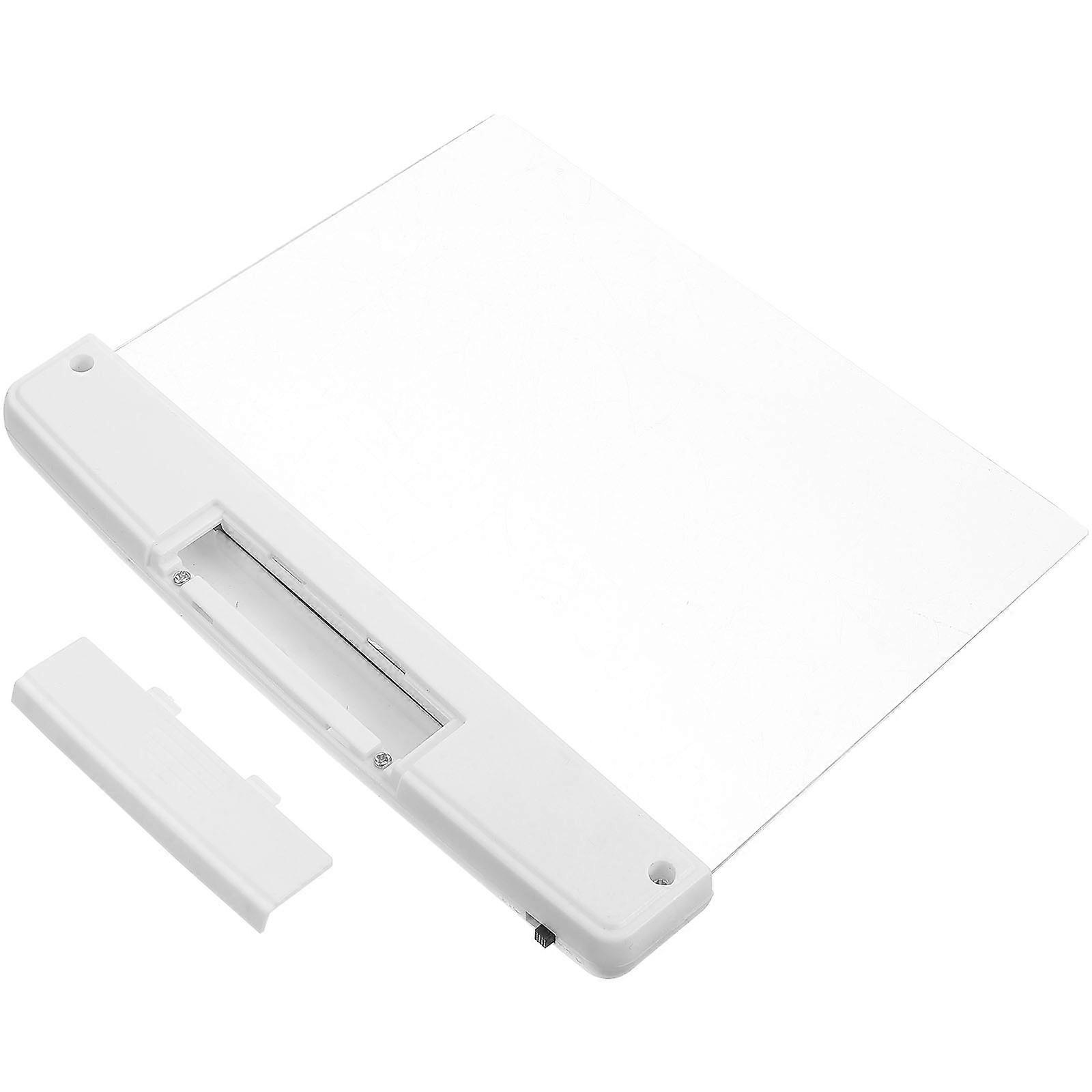 Convenient White Book Lamp Designed For Dormitory Use And Travel In 17.50X14.20X1.50CM 1Set