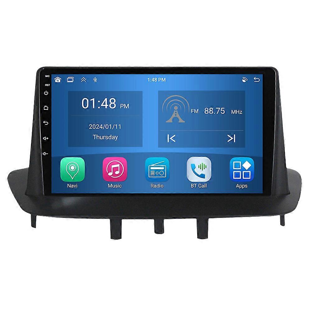 Car Multimedia Player 4G+64G For Renault Megane 3 2008 - 2014 CarPlay Android Auto Stereo Radio GPS Navigation Autoradio Bluetooth 2Din Video Touch