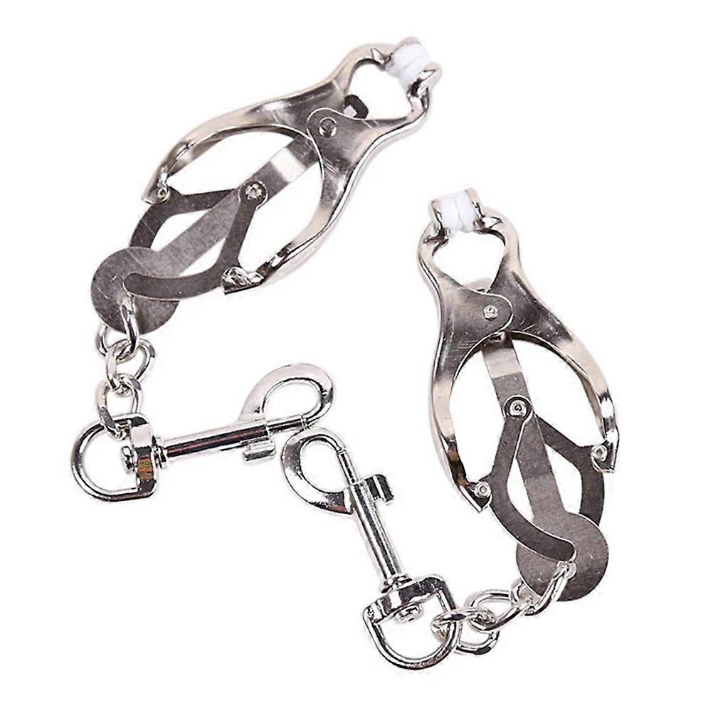 Silver Clamp Creative Female for Use 1Pair