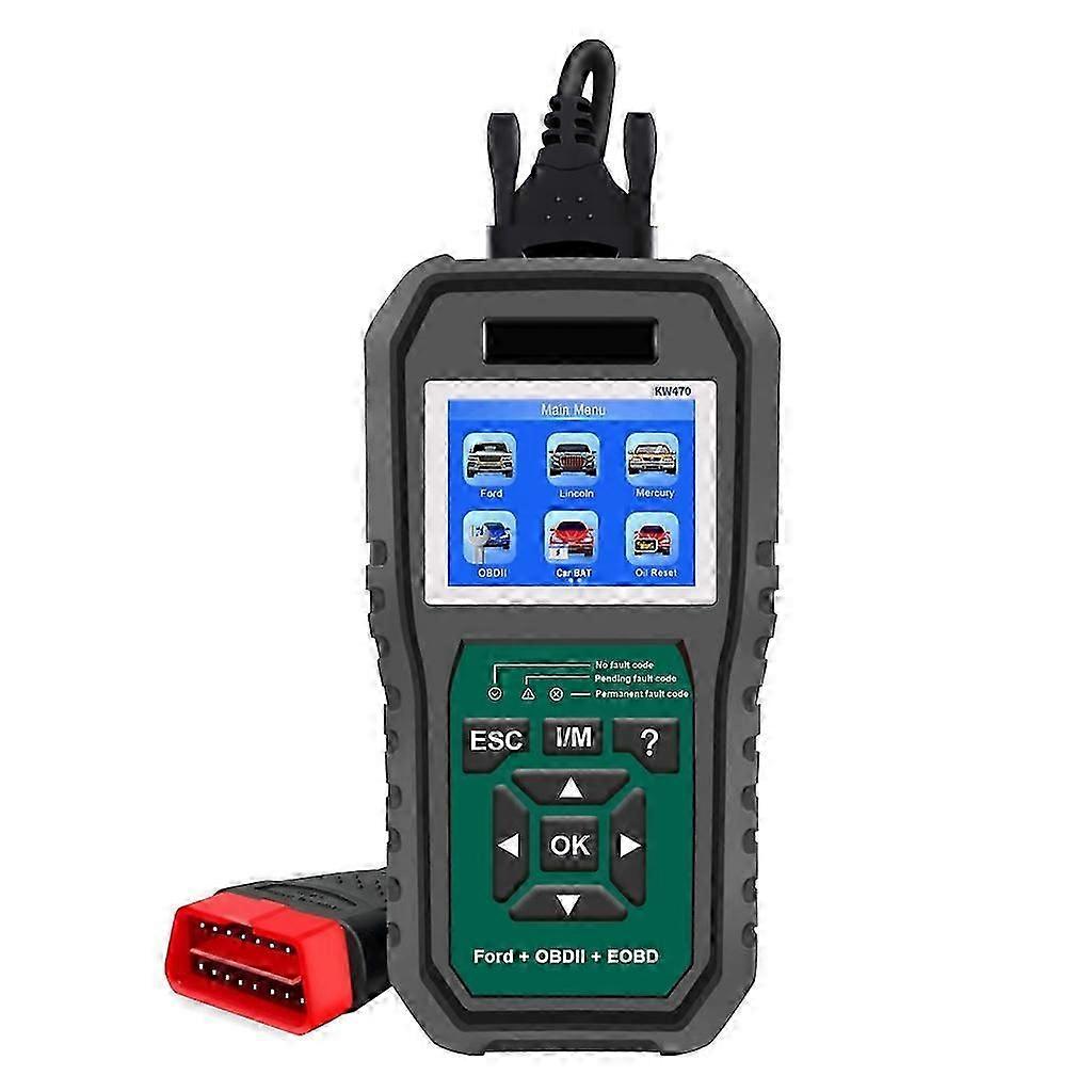 KW470 Diagnostic Scanner Automotive Engine Fault Code Reader Vehicle Scan Tool
