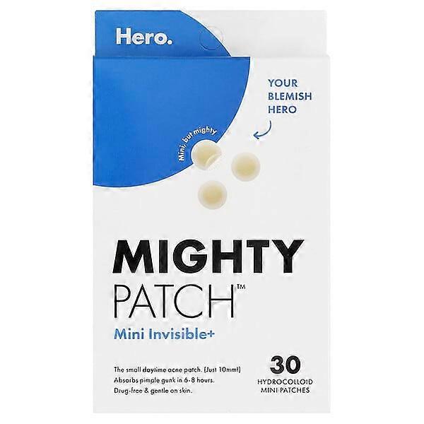 Hero Cosmetics, Mighty PatchÃÂ¢ÃÂÃÂ¢, Mini Invisible+, 30 Hydrocolloid Mini Patches