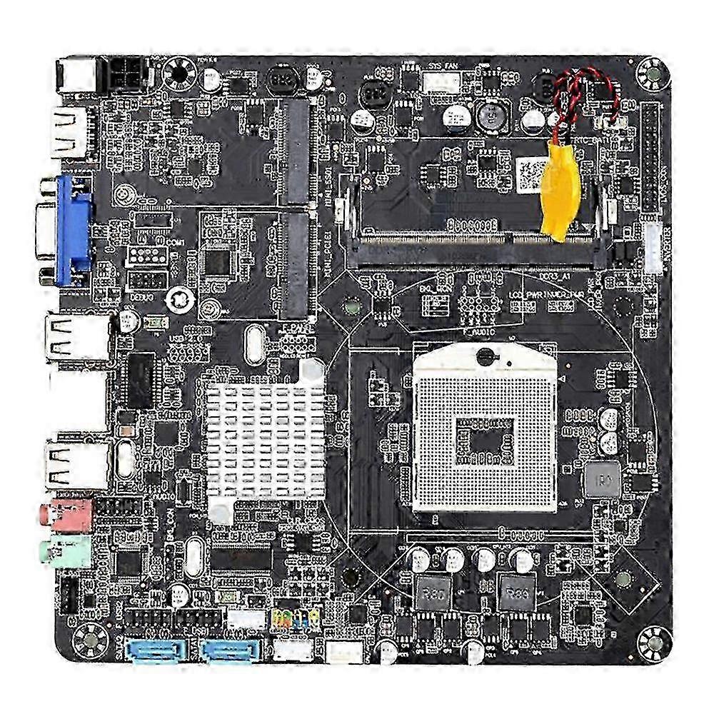 HM55B PGA988 Desktop PC Mainboard DDR3 SATA II Mini ITX Motherboard for Mini Host/HTPC/Radio/ Adver 25-26s