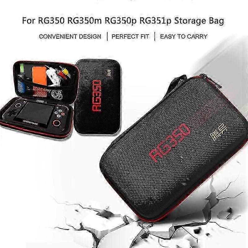 Retro Game Console Protection Bag Dust-proof Storage Handbag Carrying Case Box For Rg350/rg350m/rg350p/rg351p Game Host 25-26s