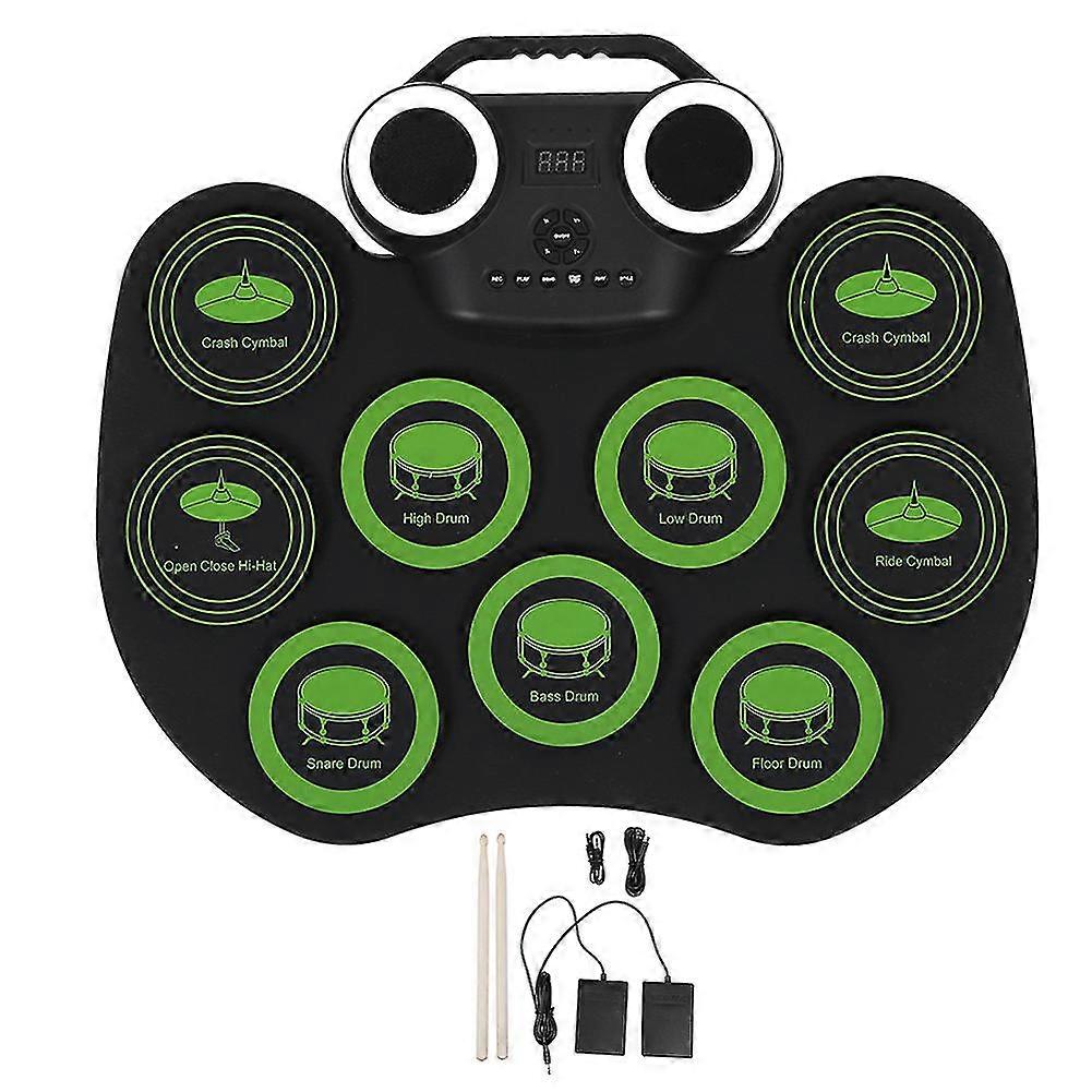 2025 Drum Pad, MIDI Connectivity & Drum Lessons For Young Drummers, Portable Drumming & Quiet Performance For Home & Travel