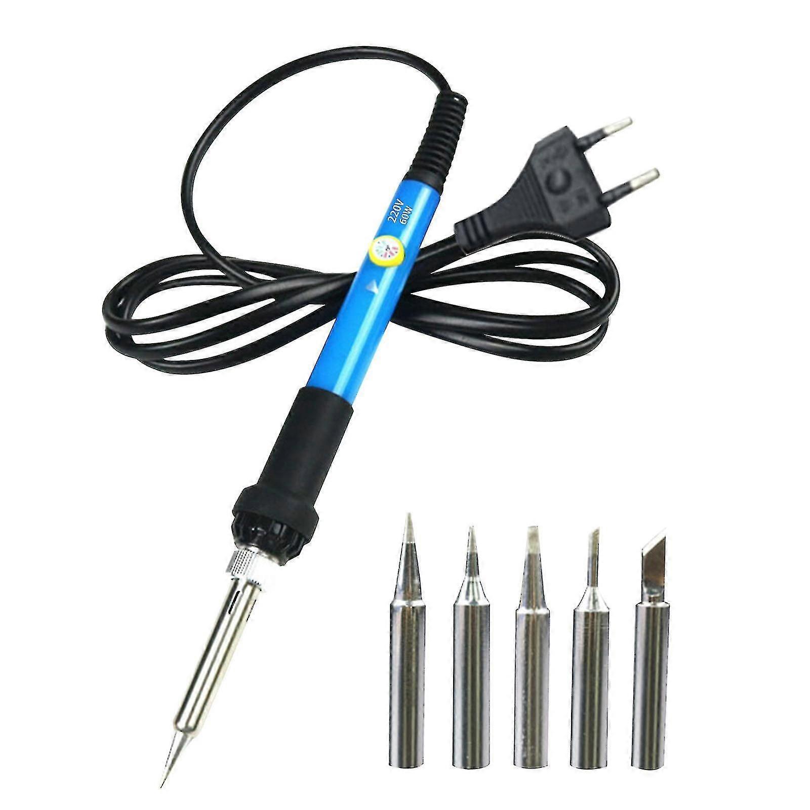 Temperature Electric Soldering Iron Set 220v Internal Heating 60w