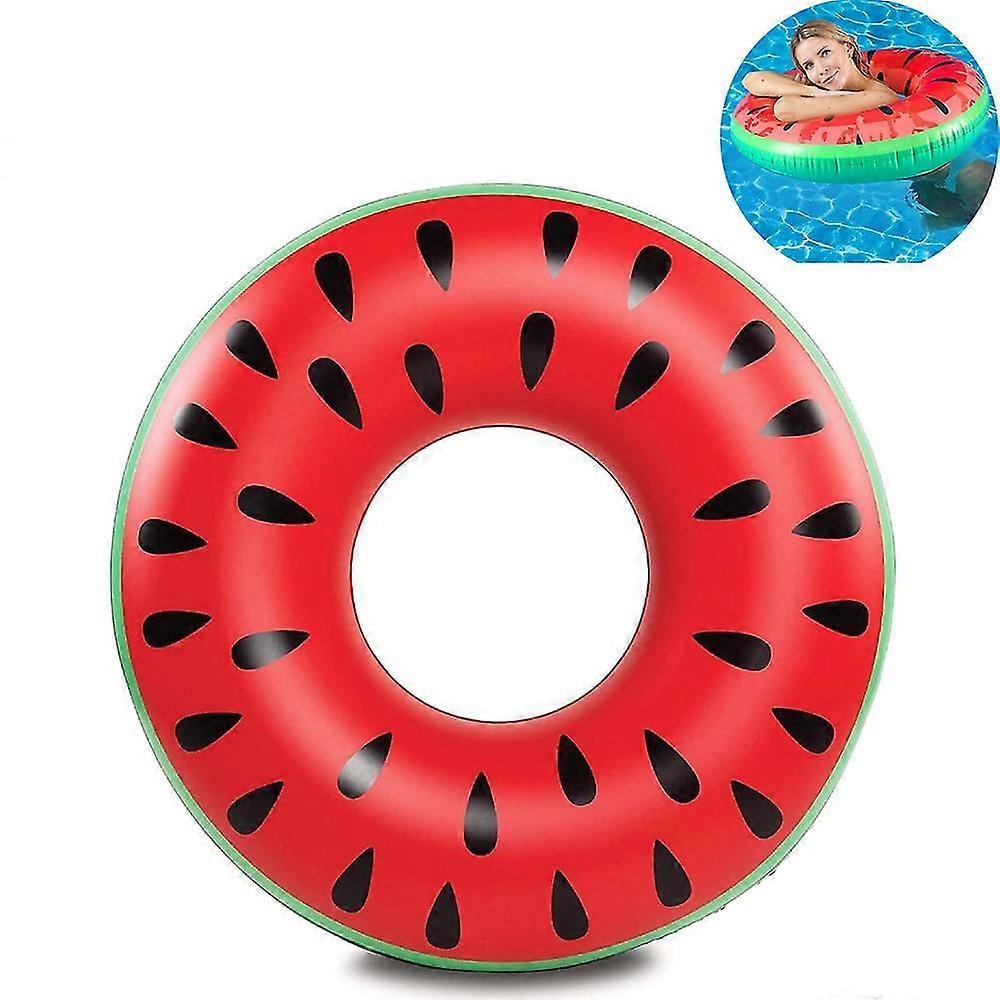 Vuxen Simning Ring Simning Ring Vattenmelon Melon Röd Simning Ring Simning Ring Vattenring Luft Matt