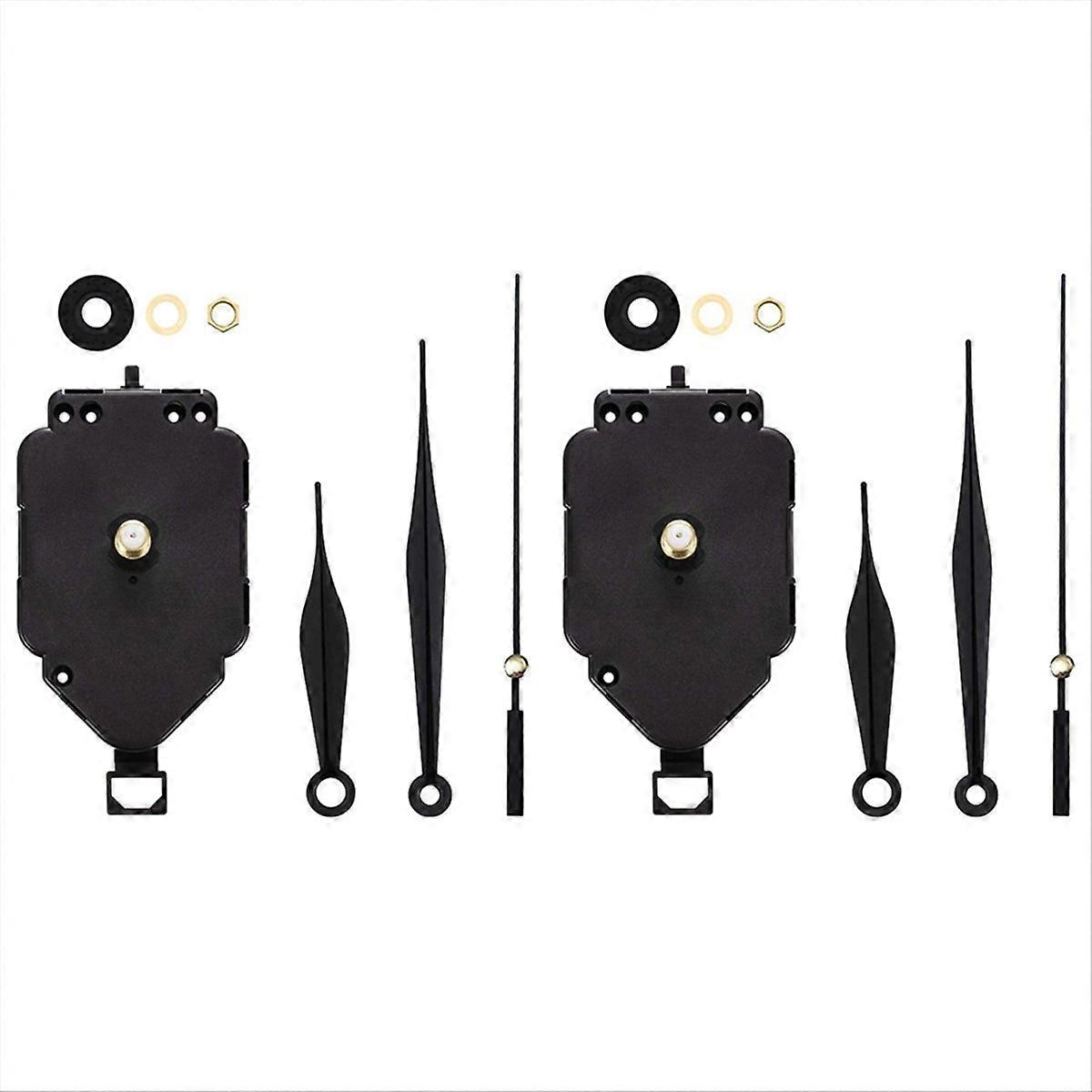 2 Set DIY Clock Movement Kit Replacement Parts J
