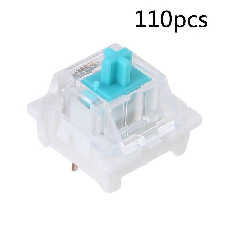 10/110PCS para interruptores de juegos RGB Outemu Interruptor táctil lineal de 3 pines a prueba de polvo