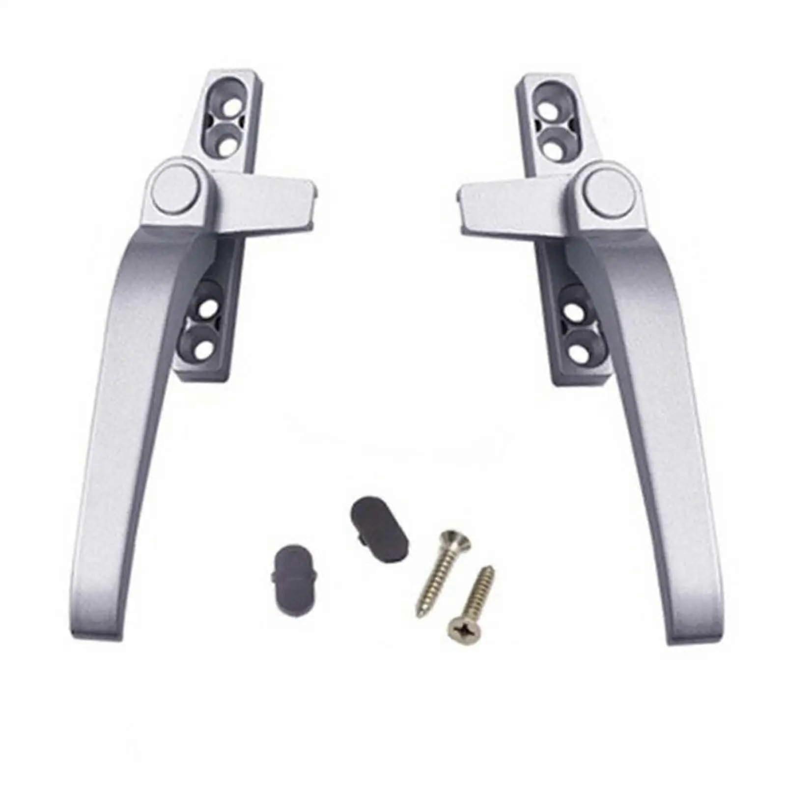 Window Handles, Right/Left Handed Aluminium Door Handle, Window Fittings, Sash for Patios, Windows (Left)