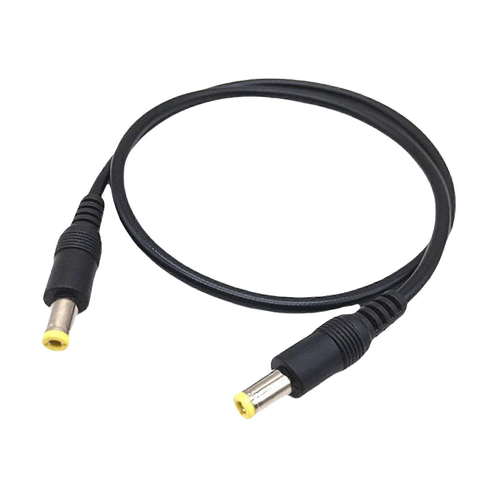 Portable DC5.5mmx2.5mm Adapter Cable Cord for Routers UPS Camera and Surveillances Cameras Support 120W Fast Charging Multicolor