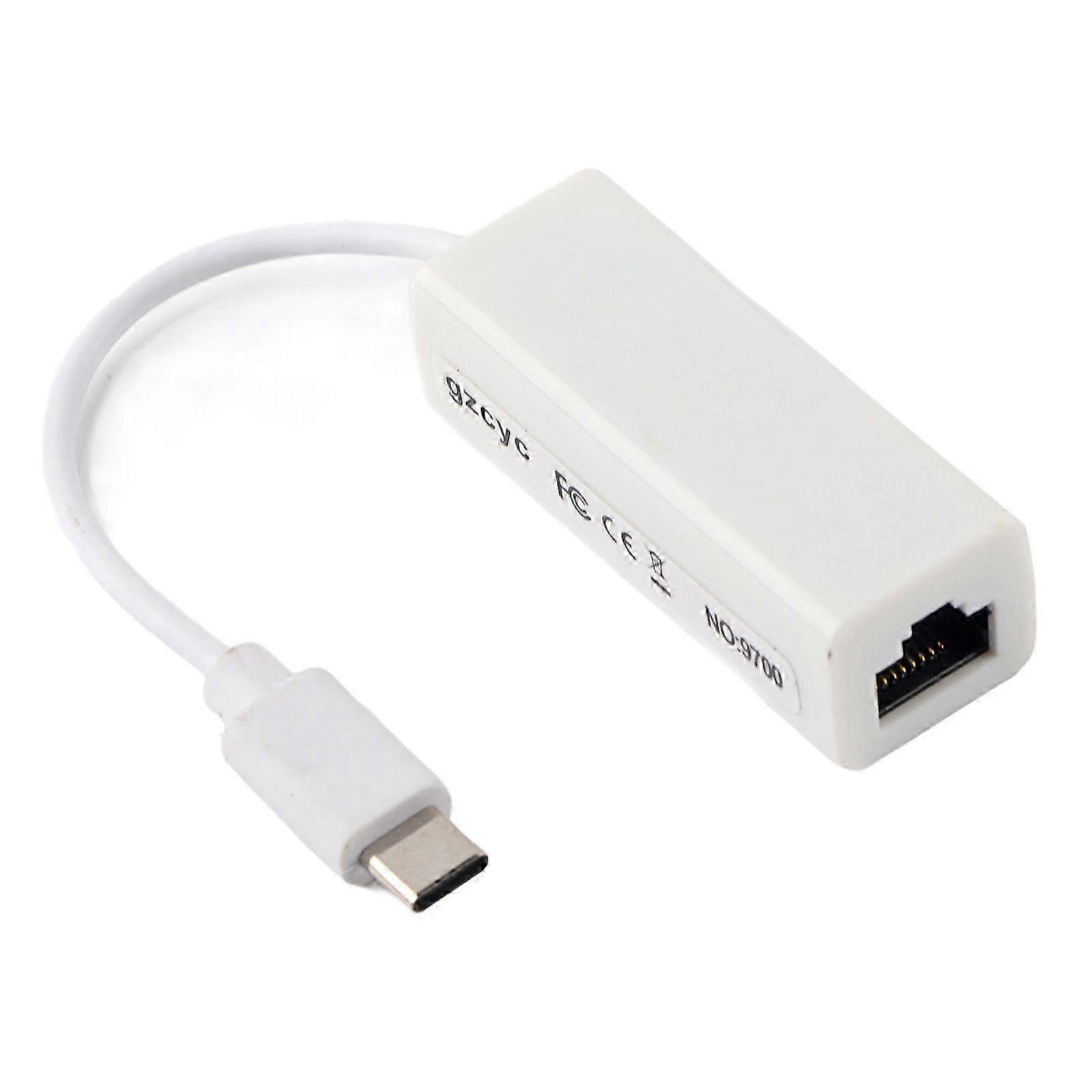 USB 3.1 Type C to RJ45 100Mbps Ethernet LAN Network Adapter Converter for MacBook USB-C LaptopHwy