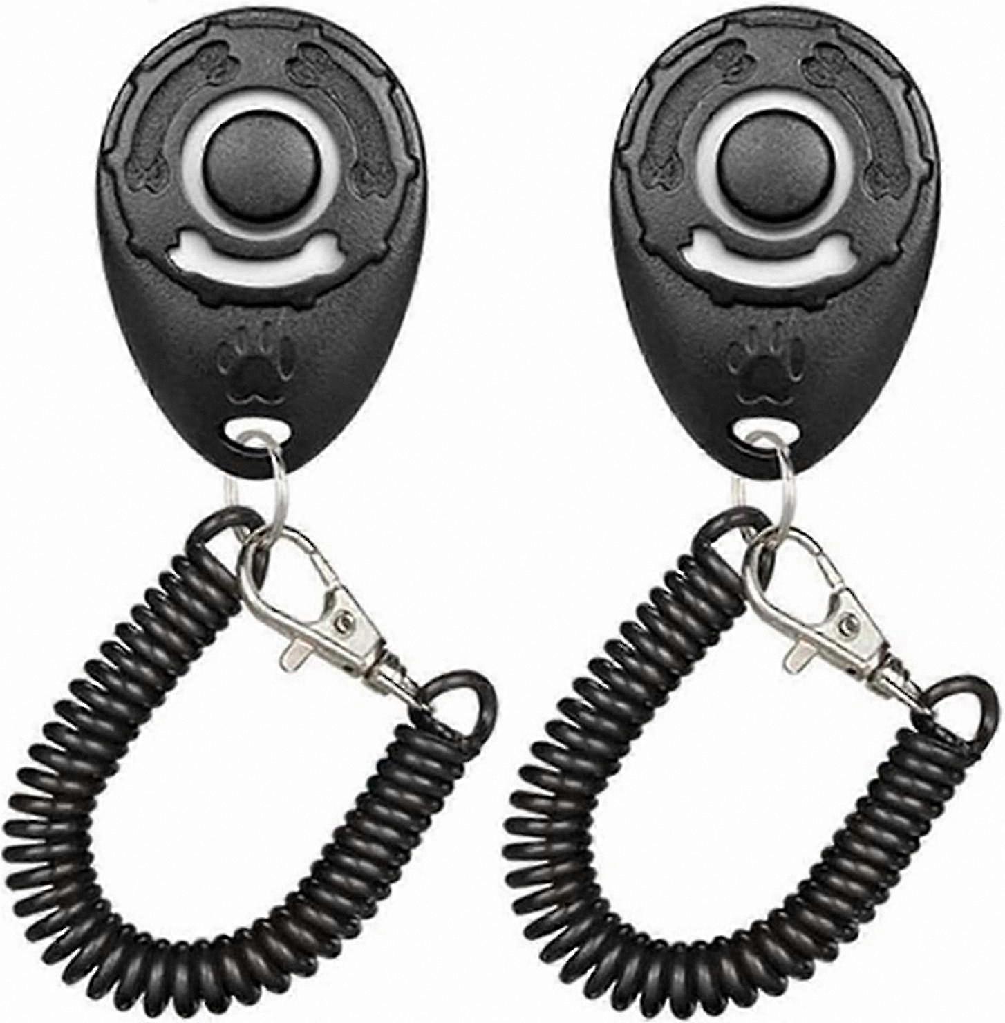2-Pack Clicker and Whistle for Dog Training, Professional Pet Training Tool, Durable and Portable Design for Effective Results
