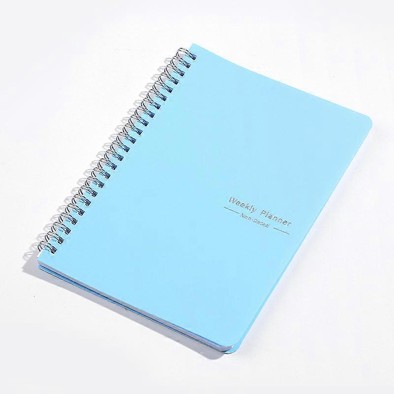 Self-filling schedule A5 daily planner book