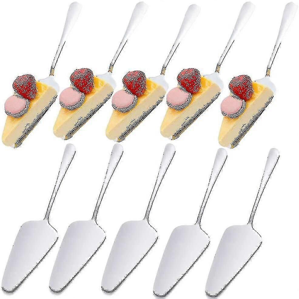 10pcs Cake Server,stainless Steel Cake Knife For Kitchens,restaurants