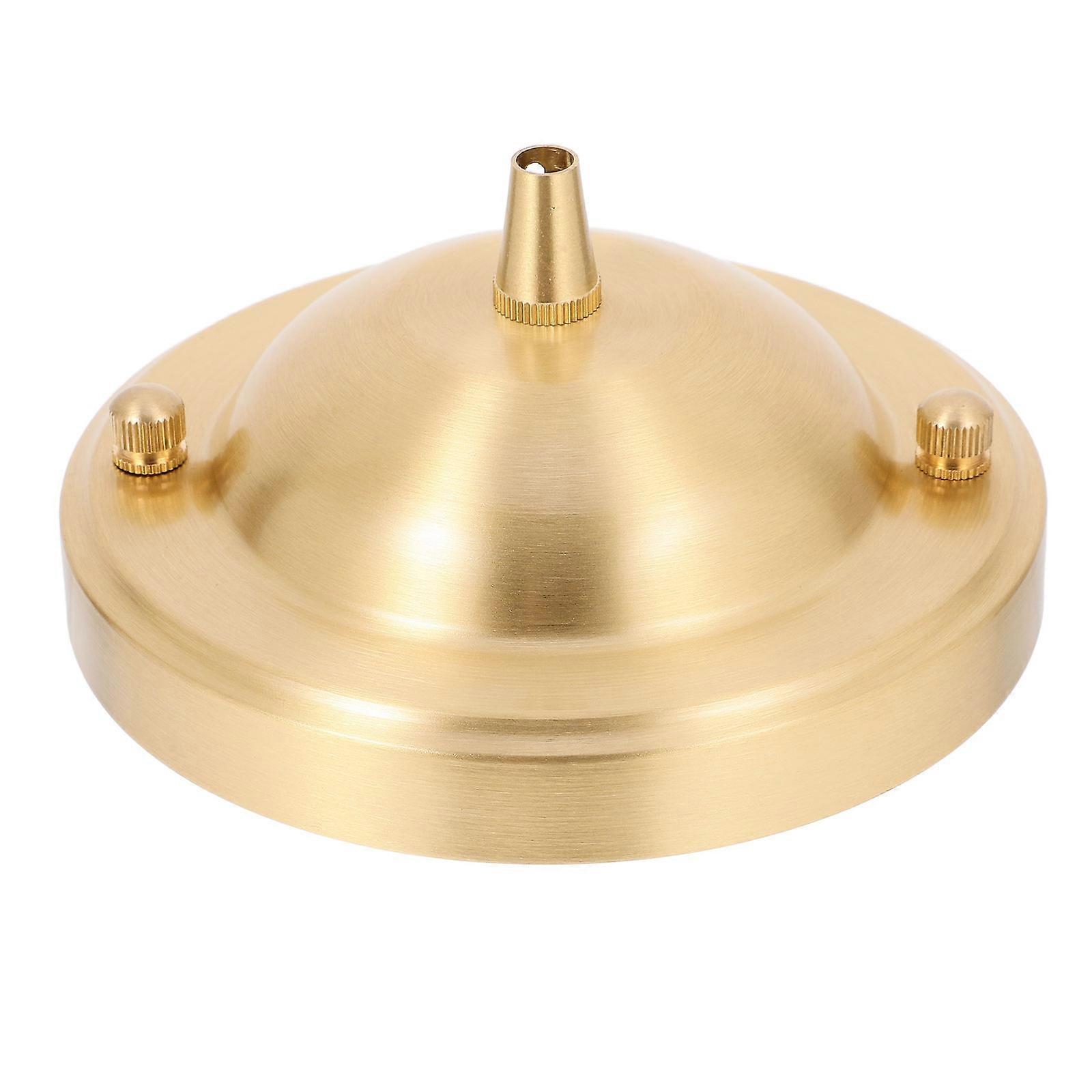 Golden Copper Pendant Light Canopy Plate for Ceiling Light