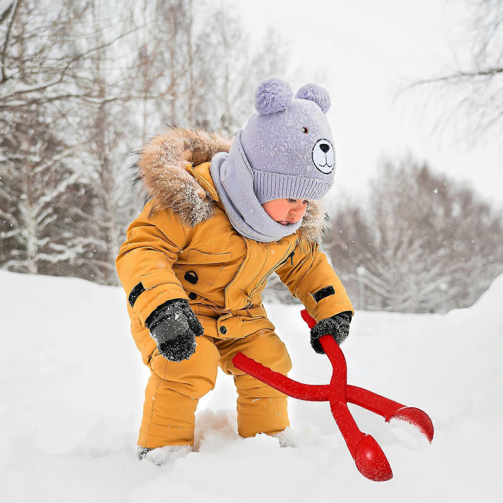 Kids Winter Toys Maker with Comfortable Handle 2Pcs Pack