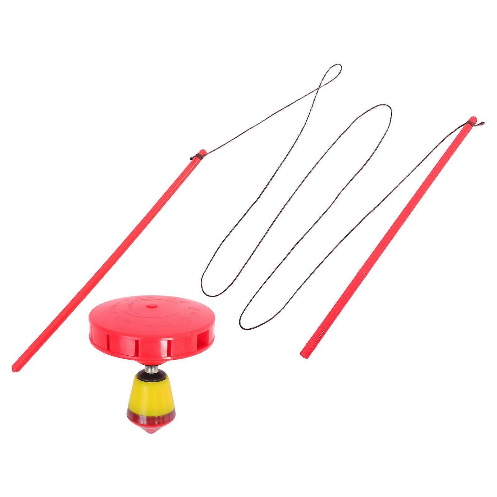 Plastic Diabolo Yoyo Single-End Toy for Stable Spinning 1Set