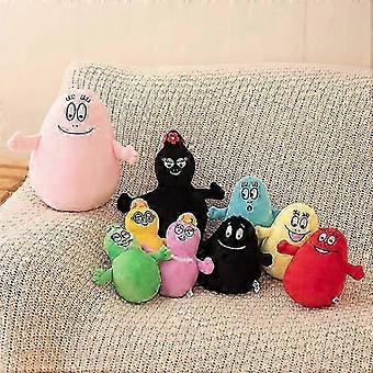 9pcs. Cartoon Barbapapa Plush Soft Toys