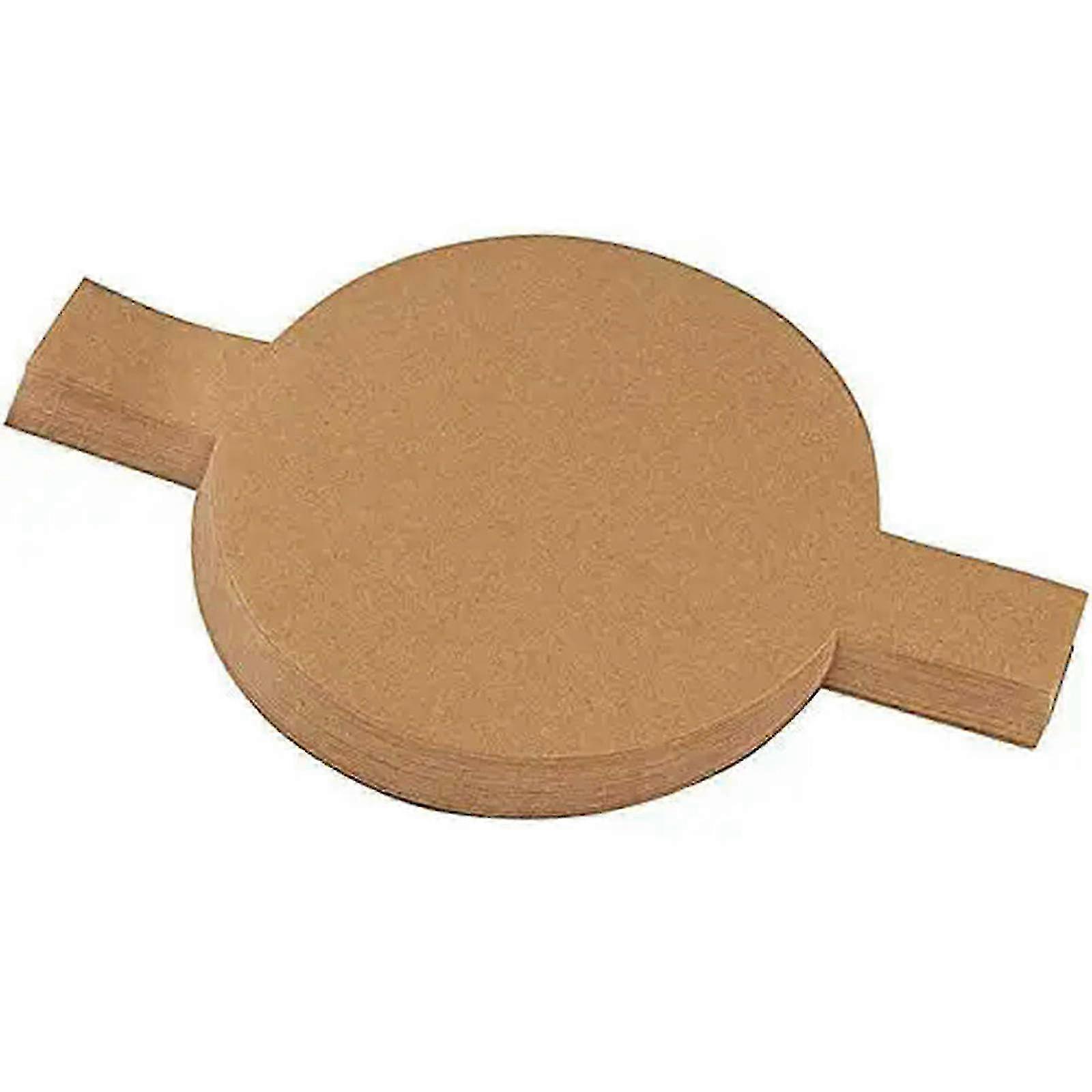 50/100 pieces precut, round cake molds, round parchment paper, nonstick coated, parchment paper with pull tabs for baking