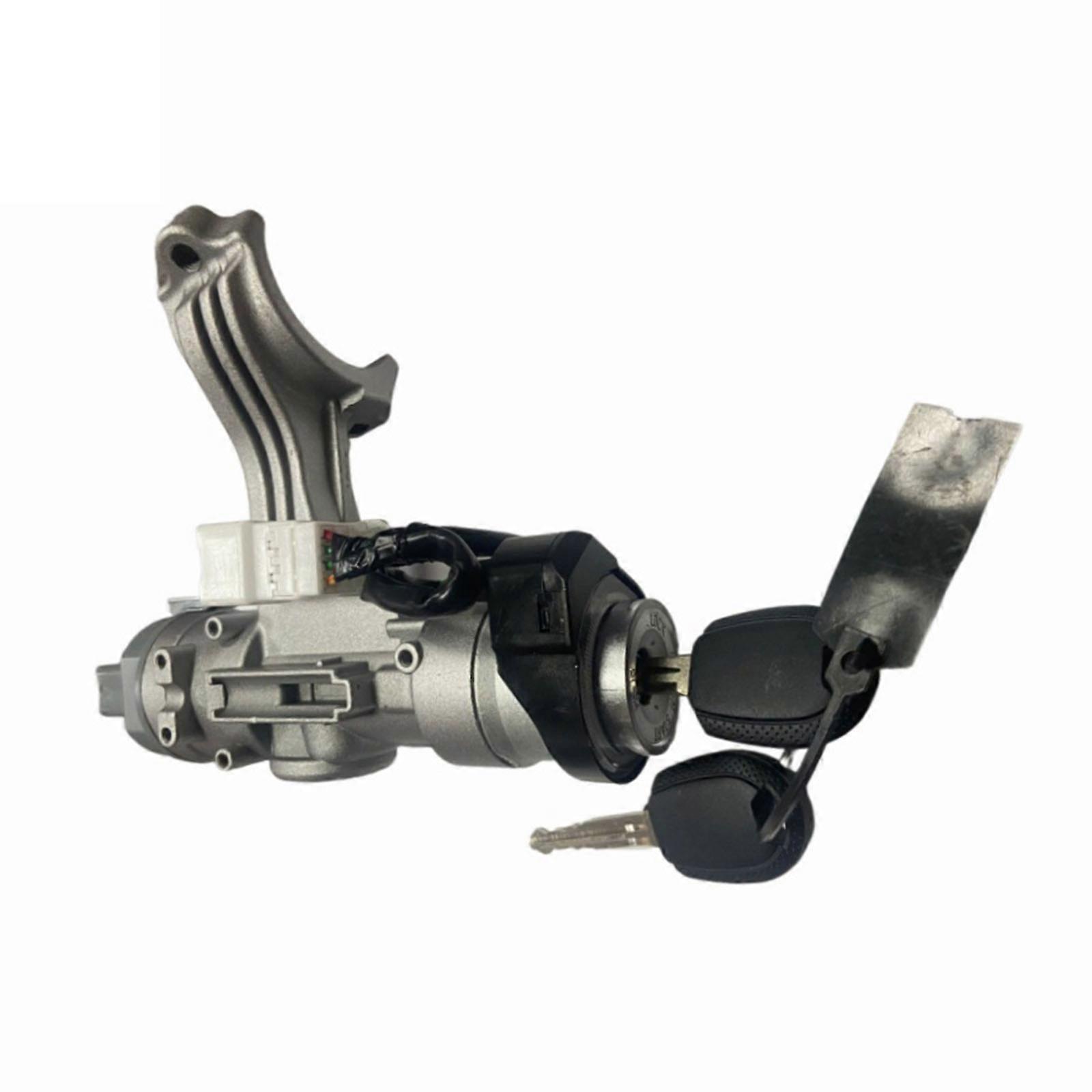 Anti Theft Design Car Ignition System Steering Lock Cylinder Assembly Replacement Part With 2 Cut Keys 819001GL00 Multicolor