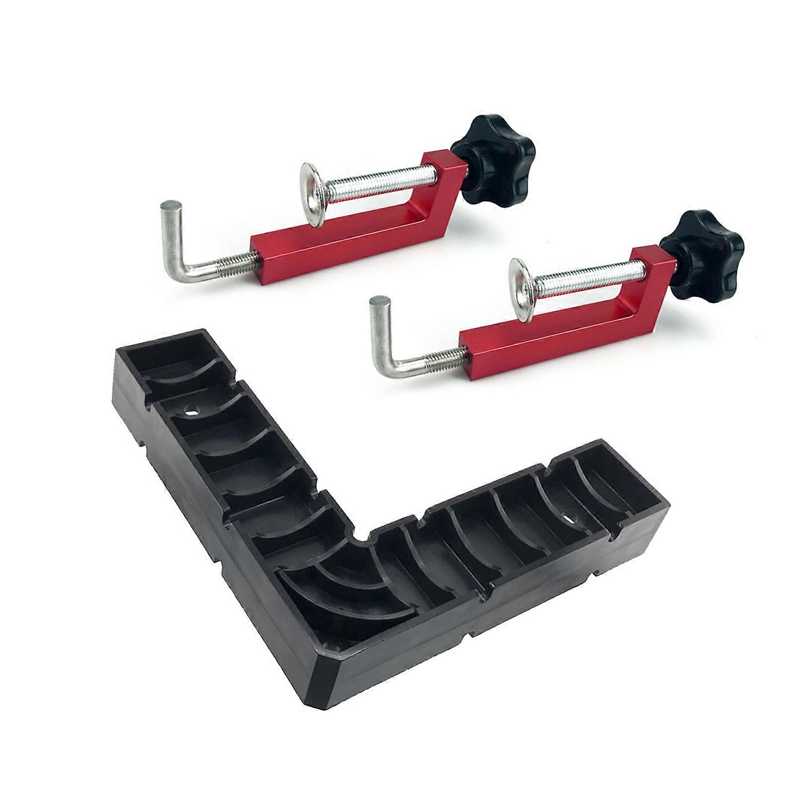 Woodworking Angle Guide Combo Secure Fixation And Effortless Adjustments For Various Craft Materials  Red