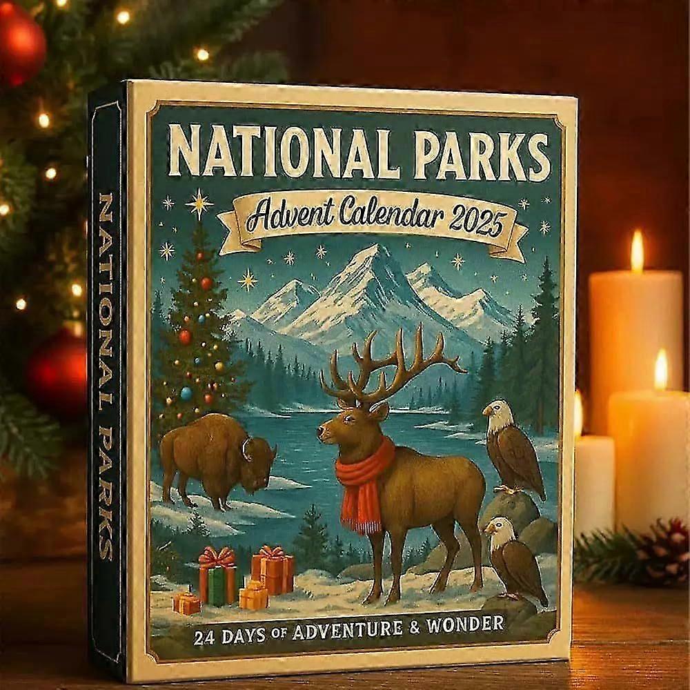 National Park Advent Calendar 202524 day Christmas Countdown Calendar with