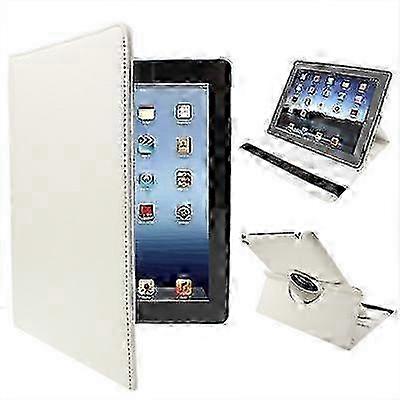 w 360 Degree Rotatable PU Leather Case with Sleep / Wake-up Function & Holder for New iPad / iPad 2 / iPad 4, Black