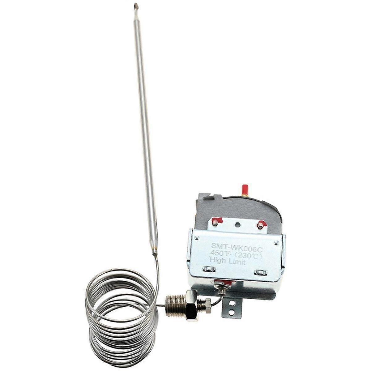 1Set PP10084 High Limit Switch Thermostat Fit for Fryer 1/4" Thread Stuff Box 450F/232C Hi Limit